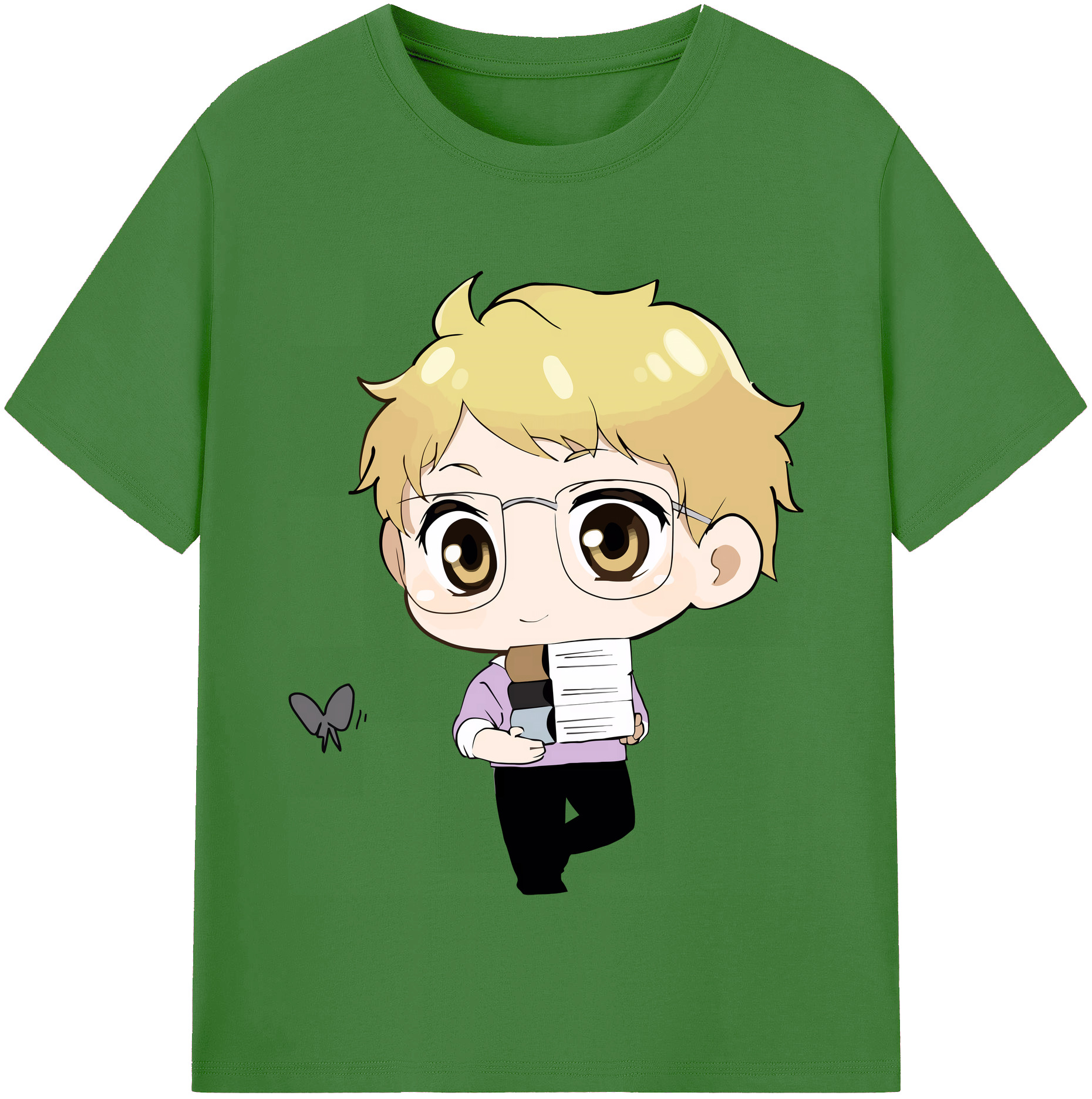 （画像用） ハイキュー!! Haikyu!! レディースカジュアルプリントTシャツ（綿100％）